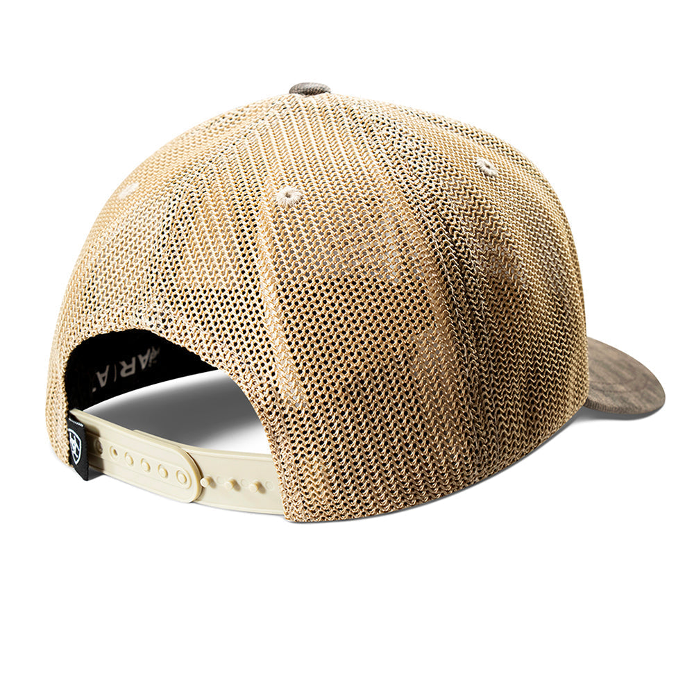 ARIAT Men's Snapback Flex Fit Small Shield Logo Cap