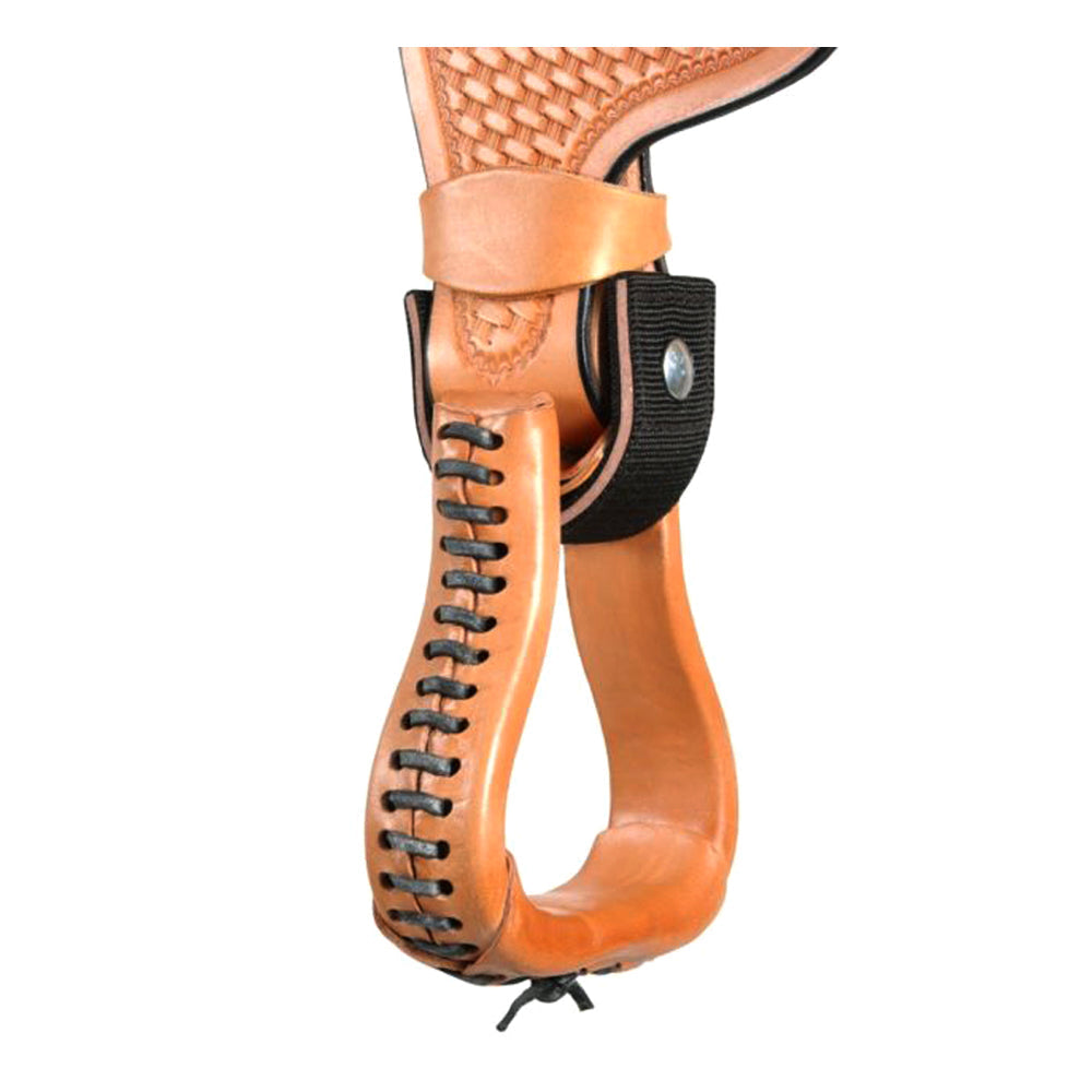 Tough-1 Stirrup Turner 3 Inch Western Saddle Alignment Aid Knee Ankle Stress Relief Mounting Accessory