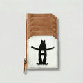 Sandy Rodeo Genuine Hair On Leather Card Holder | Houston Livestock Show and Rodeo