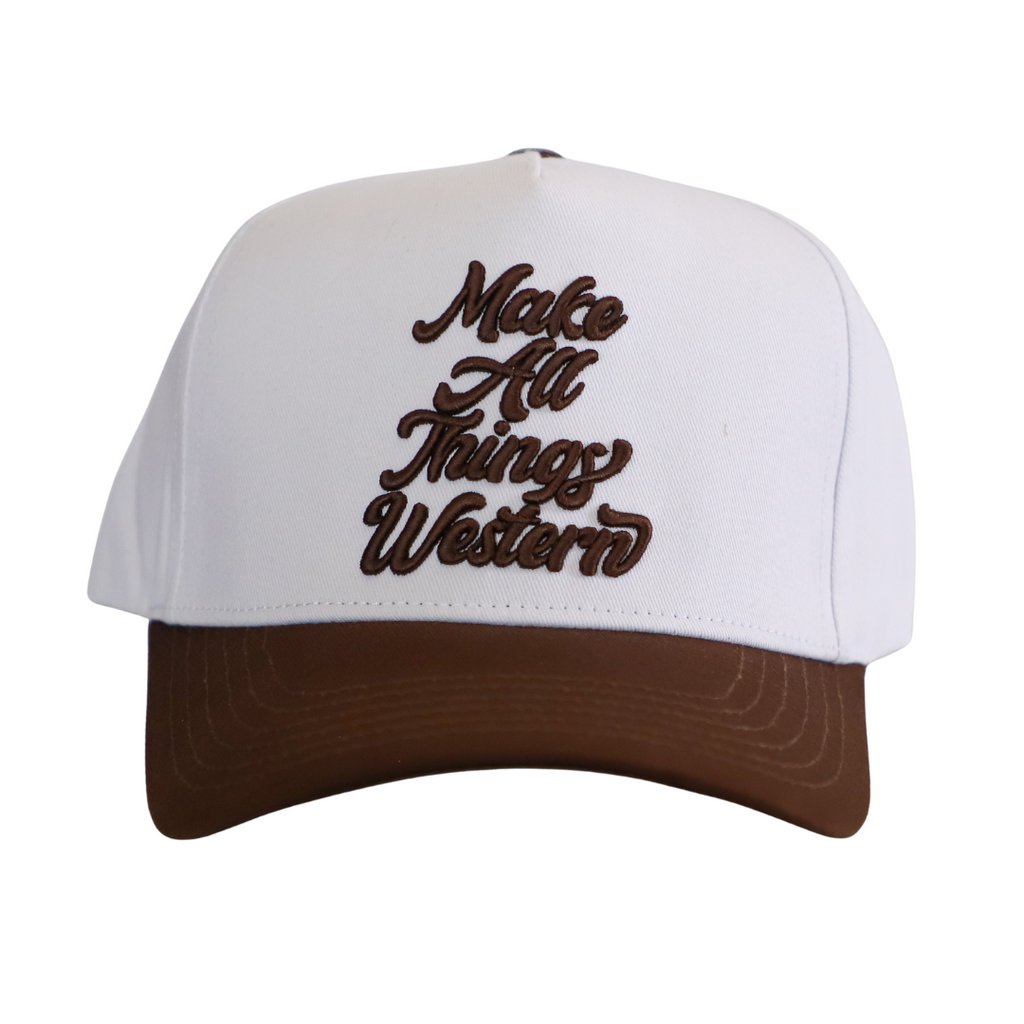Make All Things Western (chocolate) Hat — view 3