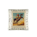 Baha Ranch Vintage Rodeo Stamp Throw Pillow Made in America by Baha Ranch Western Wear - product image 2