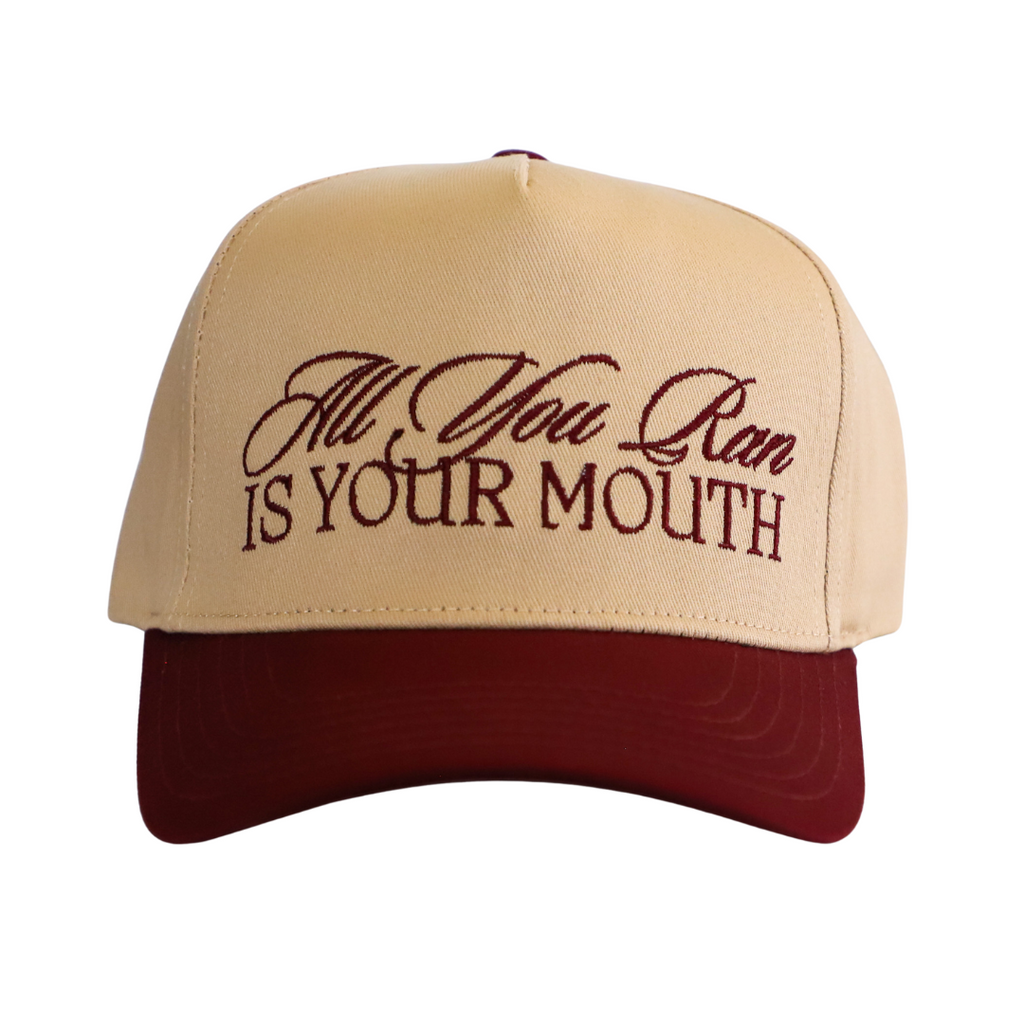 All You Run Is Your Mouth Hat — view 2