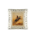 Baha Ranch Vintage Rodeo Stamp Throw Pillow Made in America by Baha Ranch Western Wear - product image 2