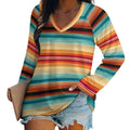 Baha Ranch Long Sleeve Southwestern Serape Top by Baha Ranch Western Wear