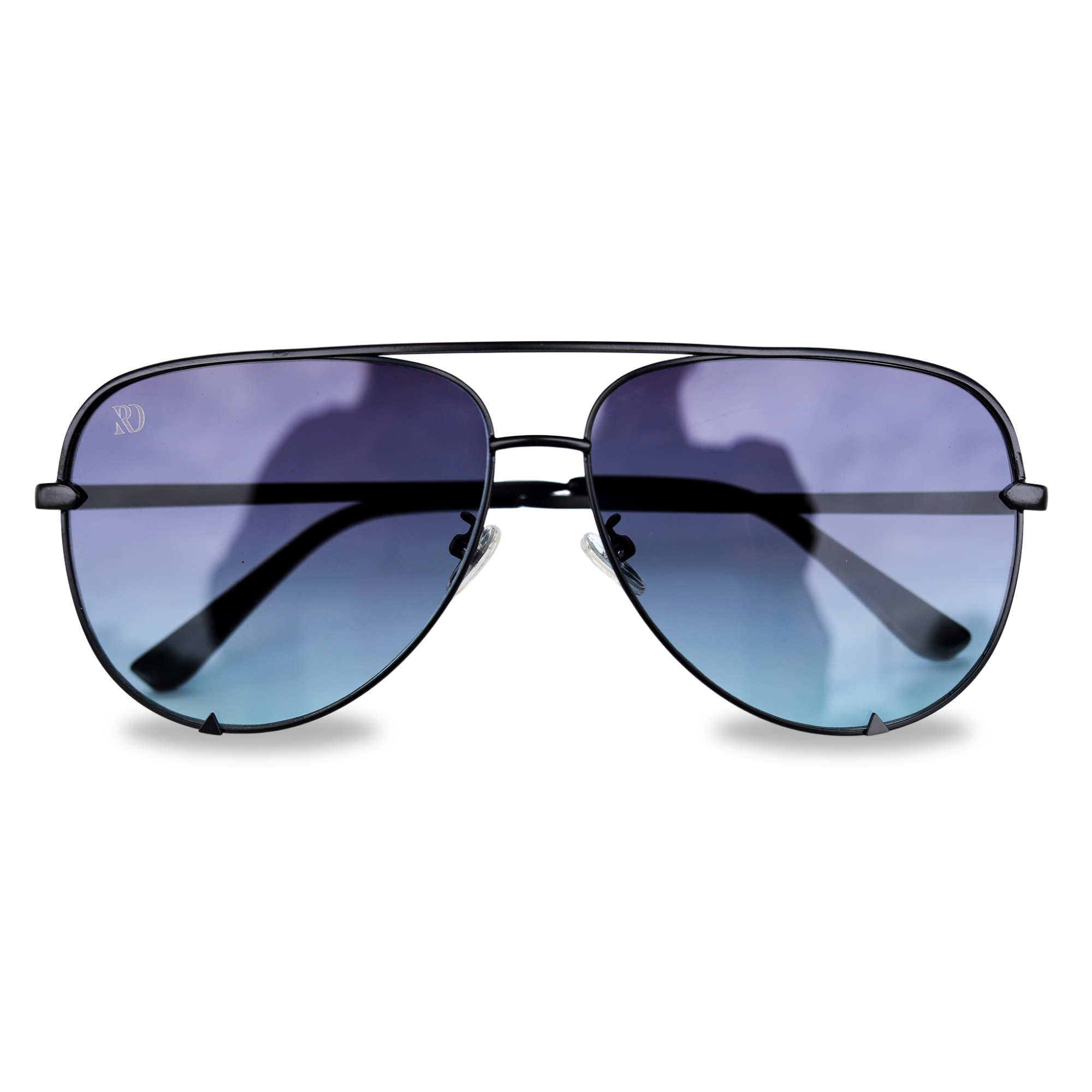 DILLON AVIATOR SUNGLASSES | RD (black gray blue)