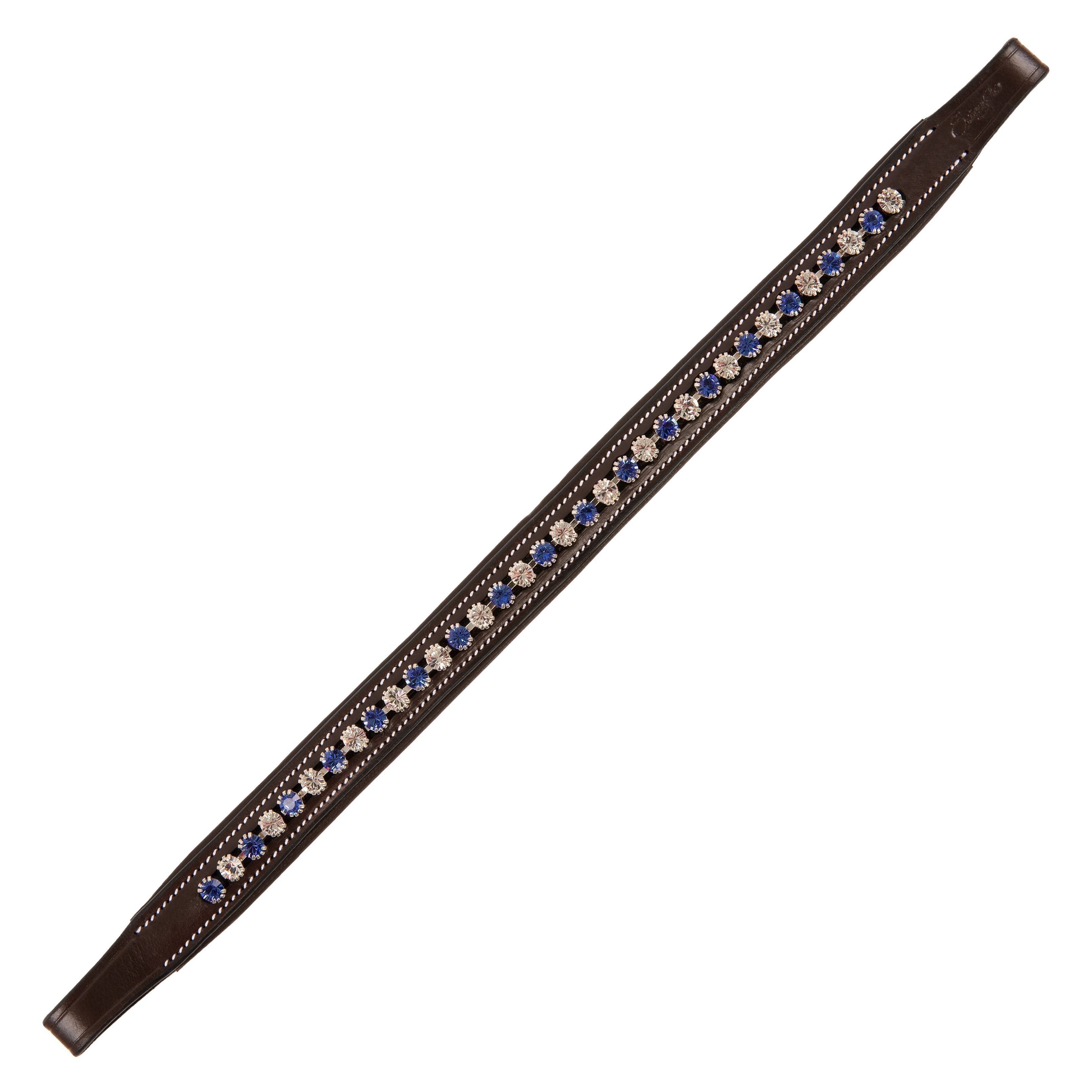ExionPro Elegant Blue & Clear Crystal Browband by Bridles & Reins - alternate view 5