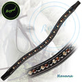 ExionPro Glittering Jet Black, Smoke Topaz and Light Topaz Crystal Browband by Bridles & Reins - alternate view 2