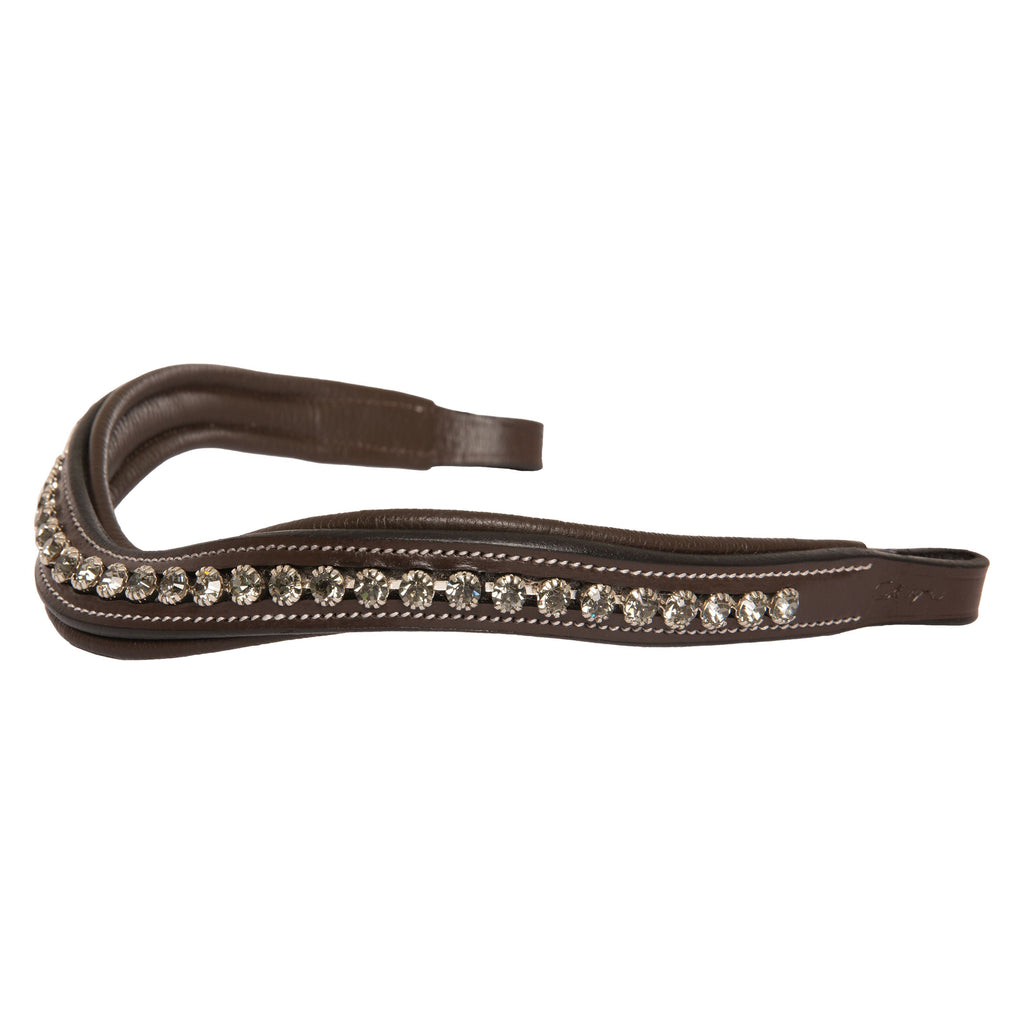 ExionPro Ornamental & Designer Black Diamond Crystal Browband by Bridles & Reins - alternate view 3