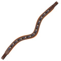 ExionPro Elegant, Attractive Blue, Black & Alternative Clear Crystal Browband by Bridles & Reins