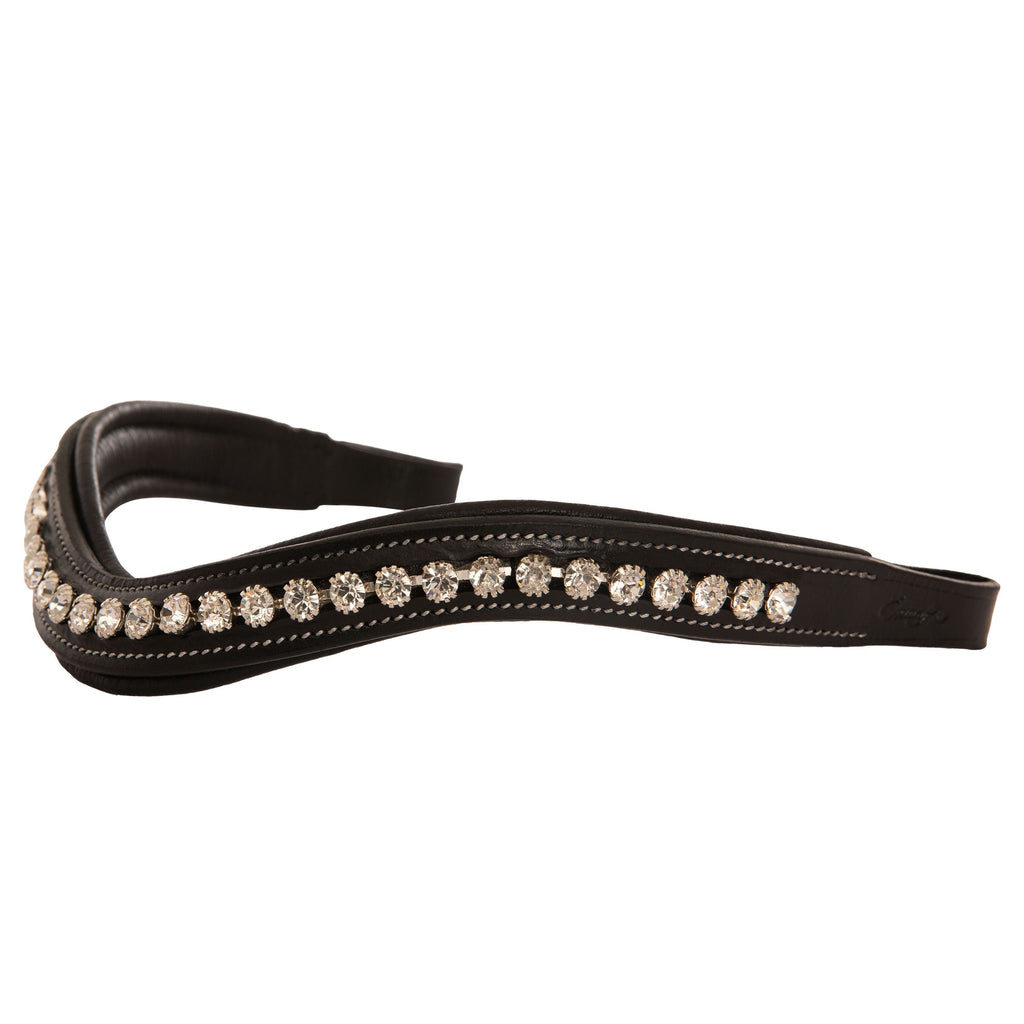ExionPro Elegant & Attractive White Crystal Browband by Bridles & Reins - alternate view 9