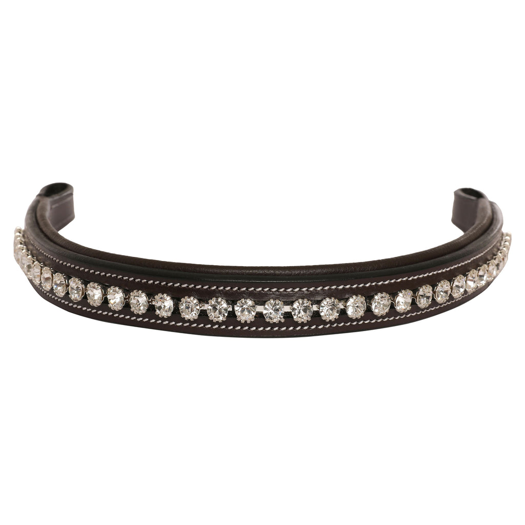ExionPro Elegant & Attractive White Crystal Browband by Bridles & Reins - alternate view 8