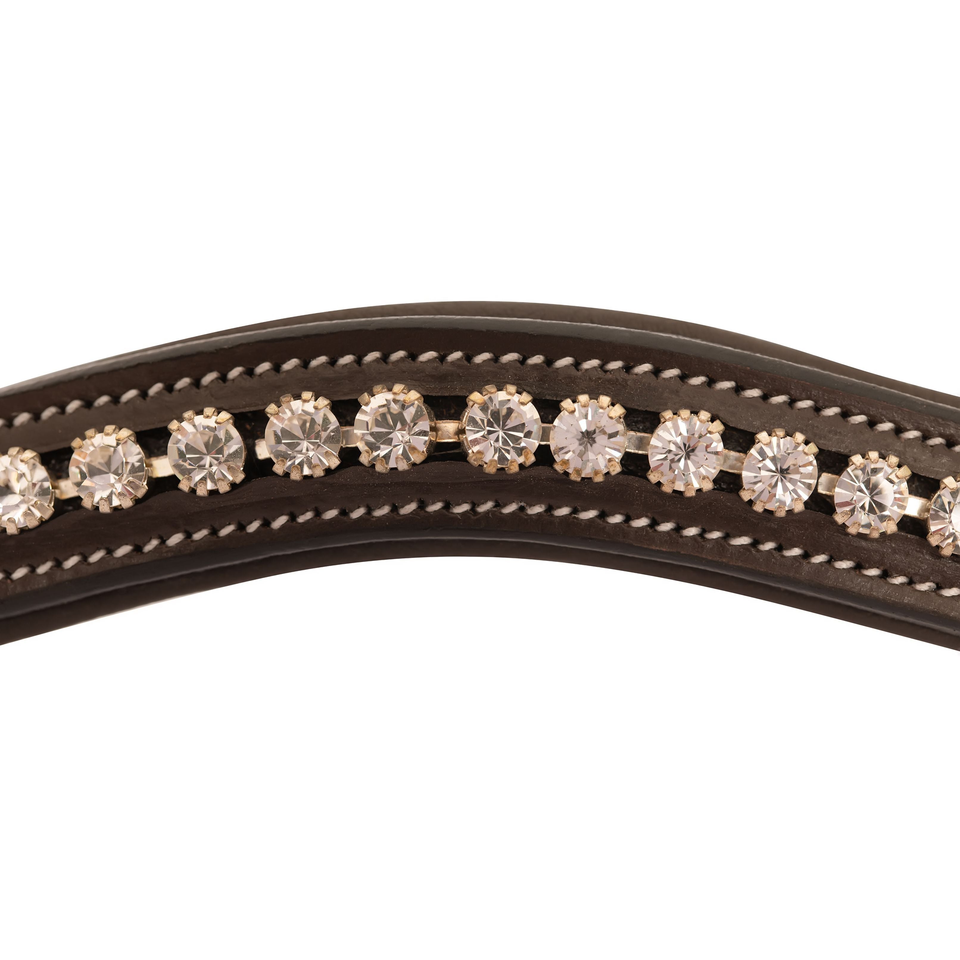 ExionPro Elegant & Attractive White Crystal Browband by Bridles & Reins - alternate view 6