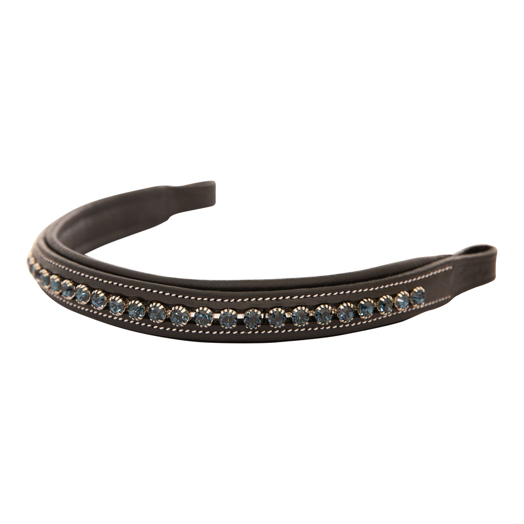 ExionPro Montana Blue Crystal Browband by Bridles & Reins - alternate view 4