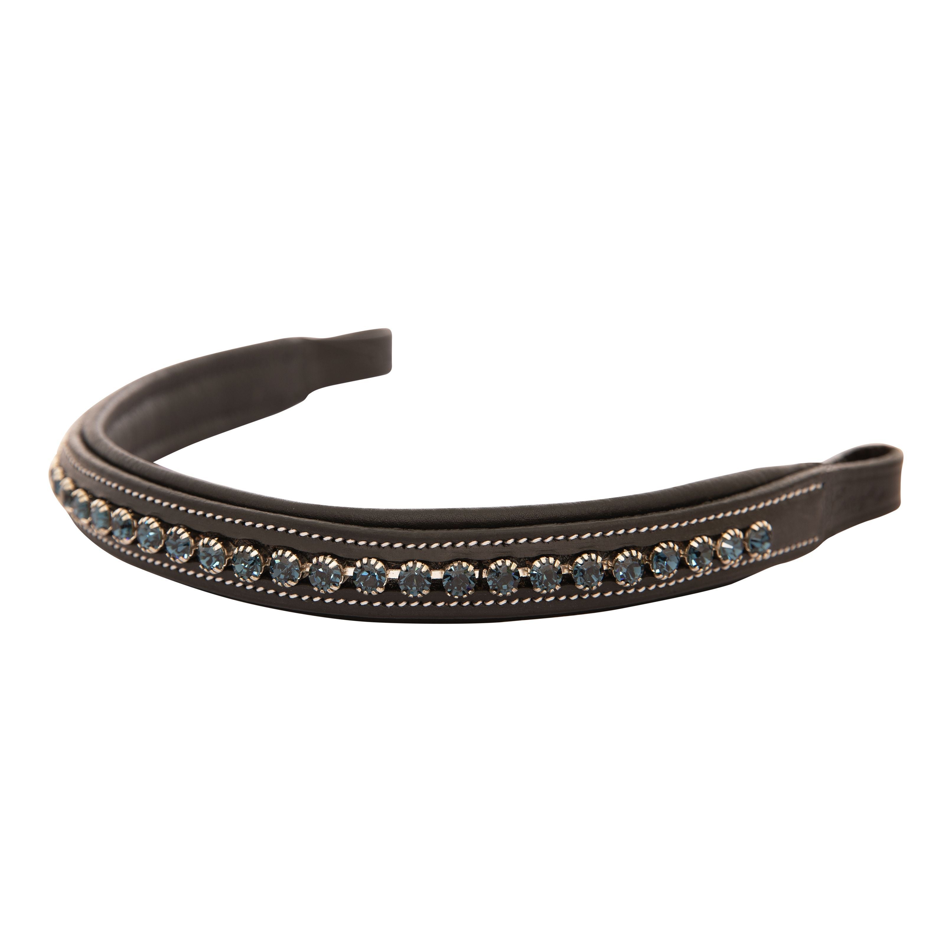 ExionPro Montana Blue Crystal Browband by Bridles & Reins - alternate view 4