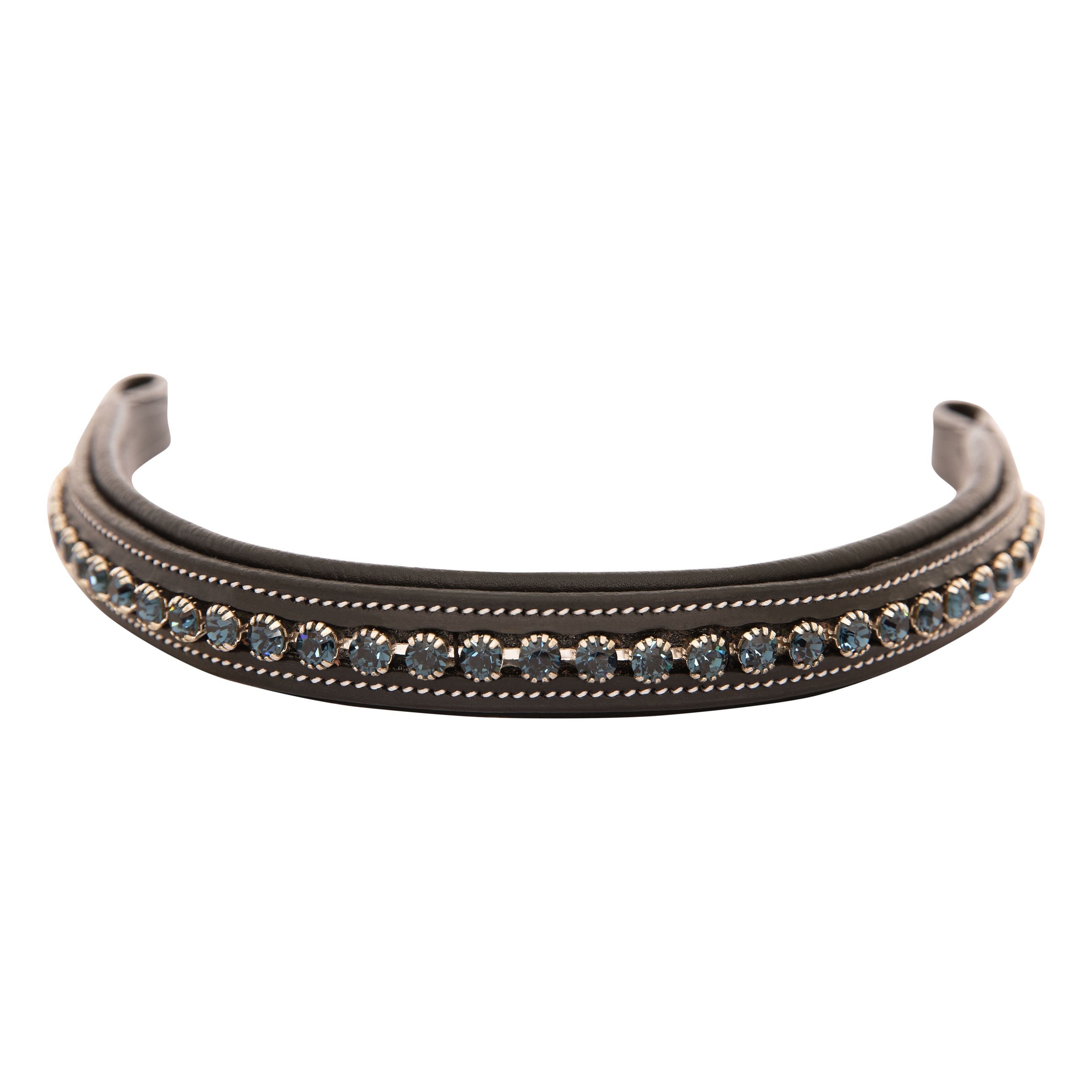 ExionPro Montana Blue Crystal Browband by Bridles & Reins - alternate view 3