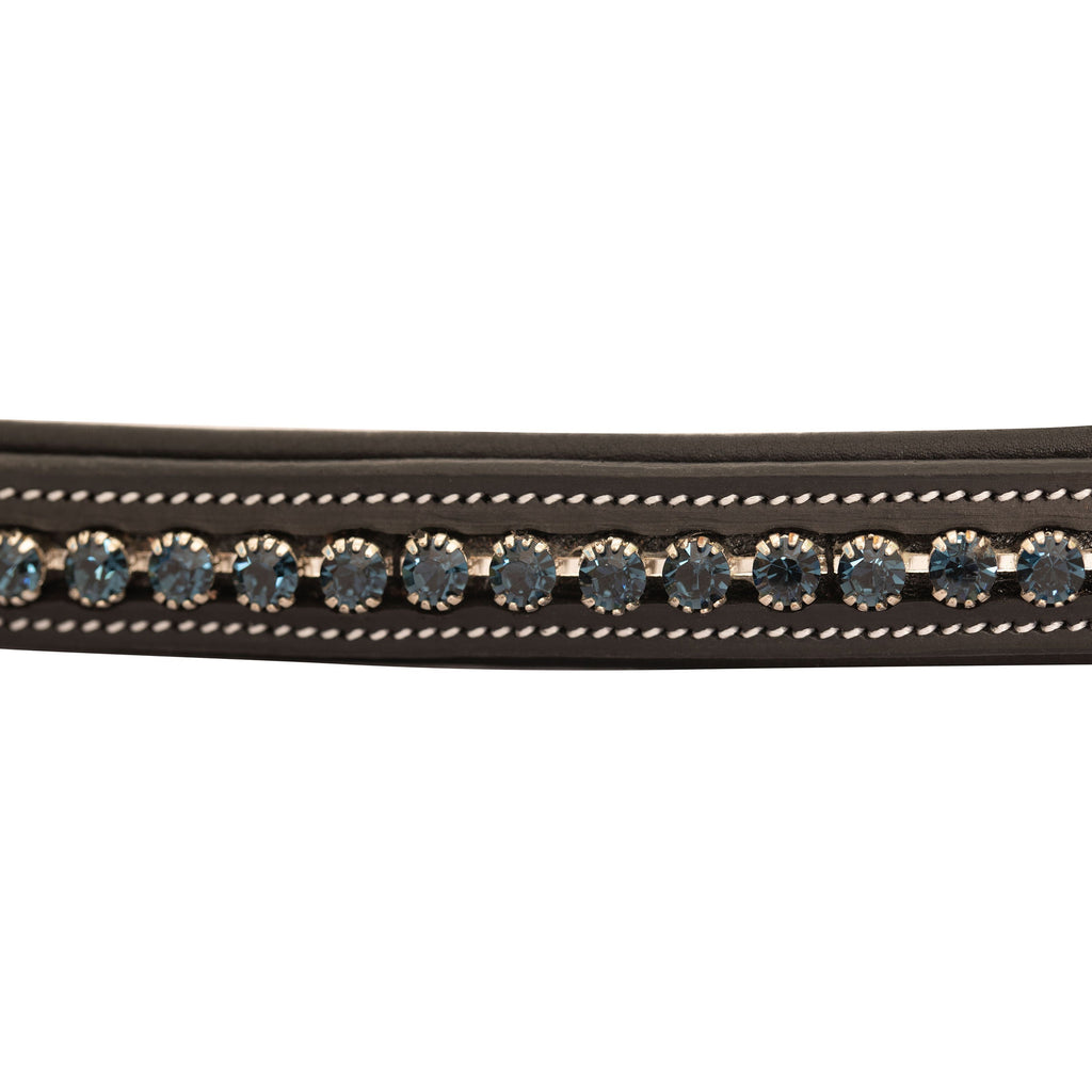 ExionPro Montana Blue Crystal Browband by Bridles & Reins - alternate view 5