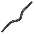 ExionPro Designer Black & Turquoise Blue Crystal Browband by Bridles & Reins