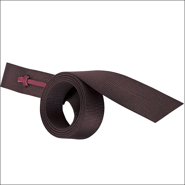 Weaver Heavy-Duty Nylon Latigo with Holes — Brown, 1-3/4" x 70"
