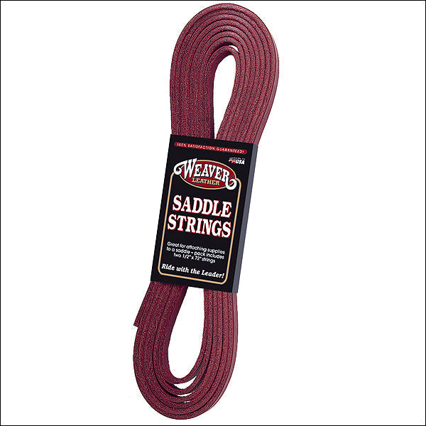 Weaver Leather Burgundy Tack Horse Saddle String Handy Pack