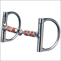 Weaver Leather Dee Ring Horse Bit 5 Inch Roller Mouth