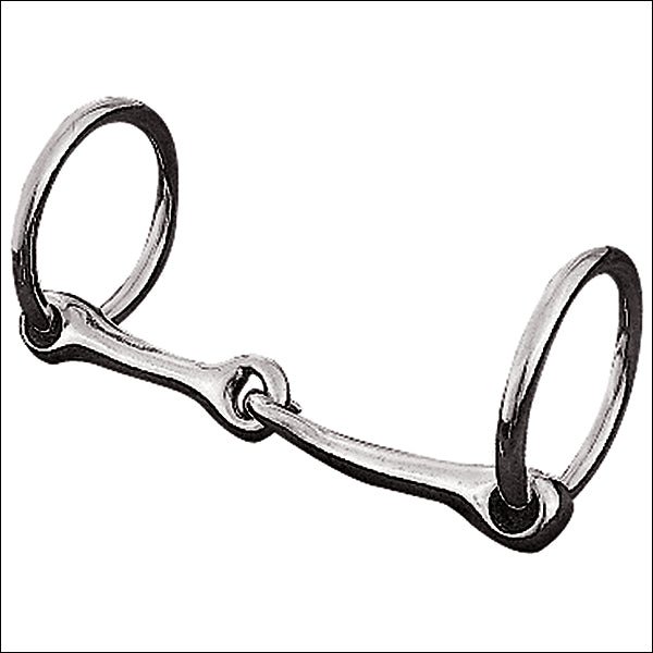 Weaver Leather Pony Ring Snaffle H. Bit Nickel Plt. – Hilason