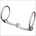 Weaver Leather H. Draft Bit 7 Inch Snaffle Mouth – Hilason