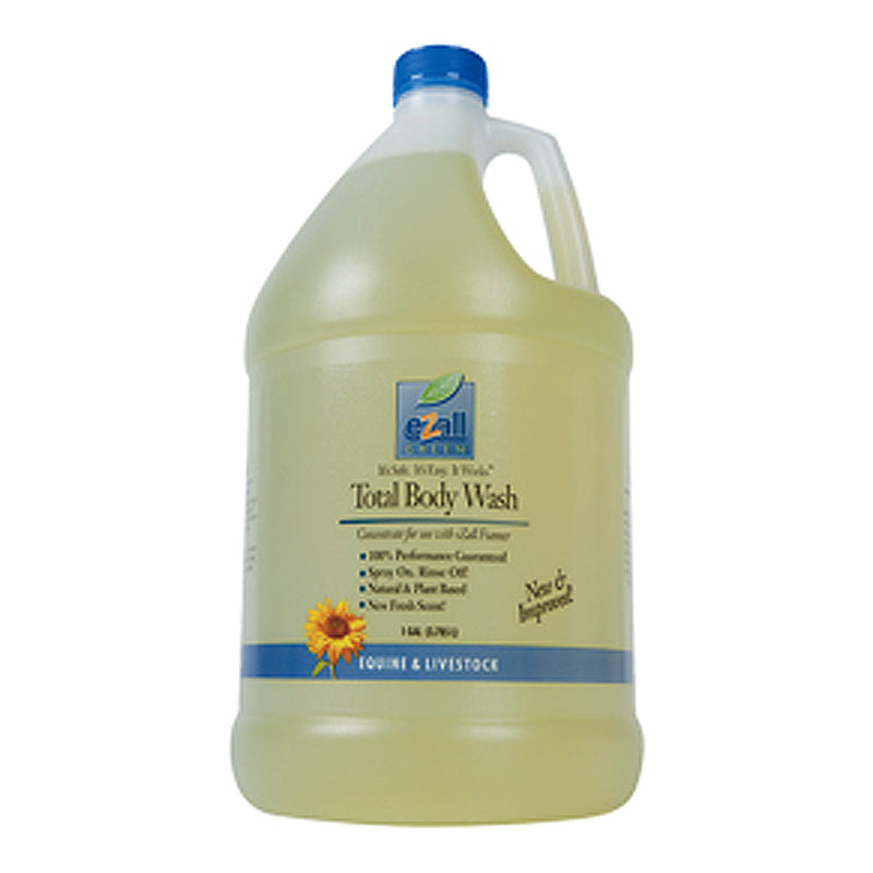 Wl-69-4003 Weaver Ezall Horse Pet Dog Cattle Total Body Wash Green Gallon