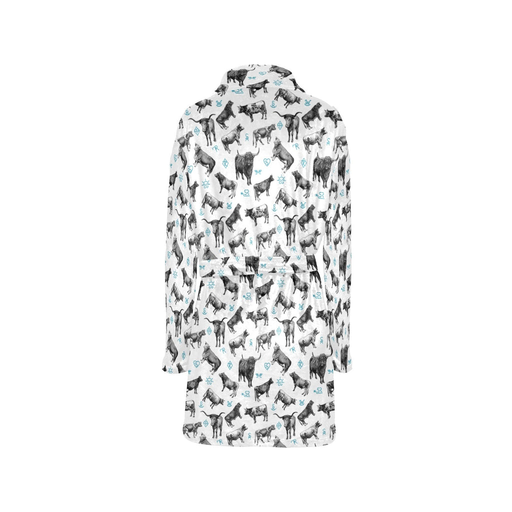 Baha Ranch Cattle and Brands Women's Western Bath Robe by Baha Ranch Western Wear - product image 8