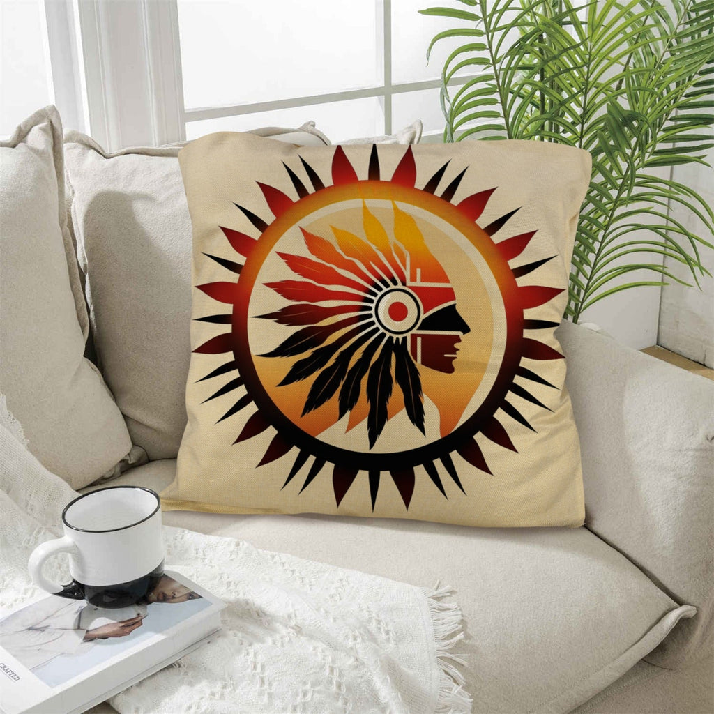 Baha Ranch Native Sun Throw Pillow Case Made in America by Baha Ranch Western Wear - product image 5