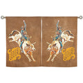 Baha Ranch Rodeo Bullrider Window Curtains 28"x40" (2-Piece) Made in America by Baha Ranch Western Wear - product image 2