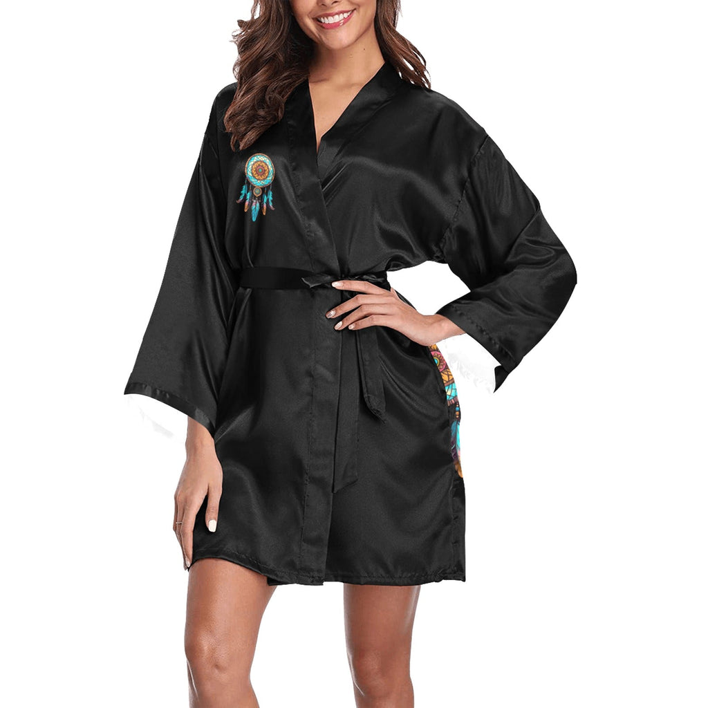 Baha Ranch Dream Catcher Women's Lounge Kimono Robe by Baha Ranch Western Wear
