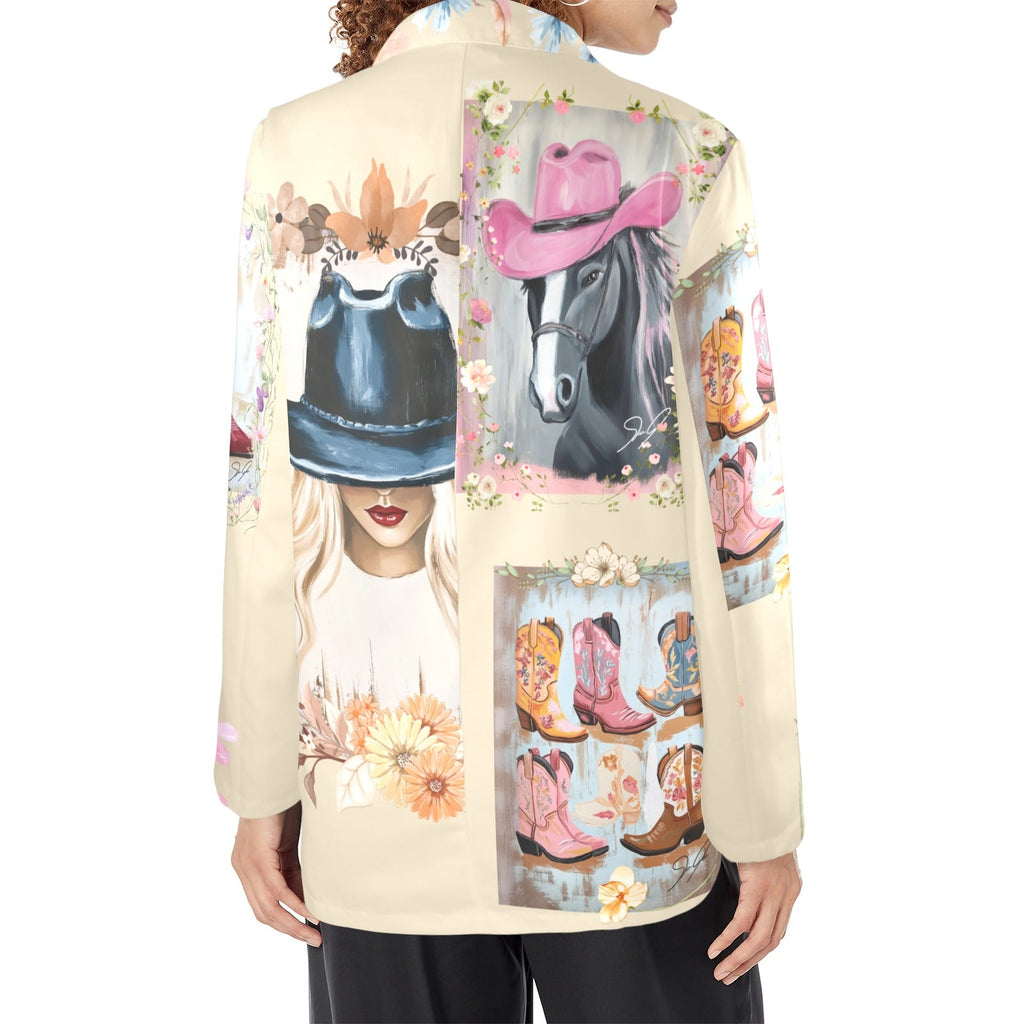Baha Ranch Danilo Painted Cowgirl Western Blazer by Baha Ranch Western Wear - product image 7