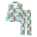 Baha Ranch Turquoise Christmas Boots Women's Western Pajamas by Baha Ranch Western Wear