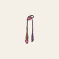 HILASON Western Horse One Ear Headstall American Leather Hand Tooled Brown
