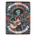 Baha Ranch Cinco De Mayo Dia de los Muertes Throw Blanket Ultra-Soft Micro Fleece Blanket 60" x 80" Made in America by...