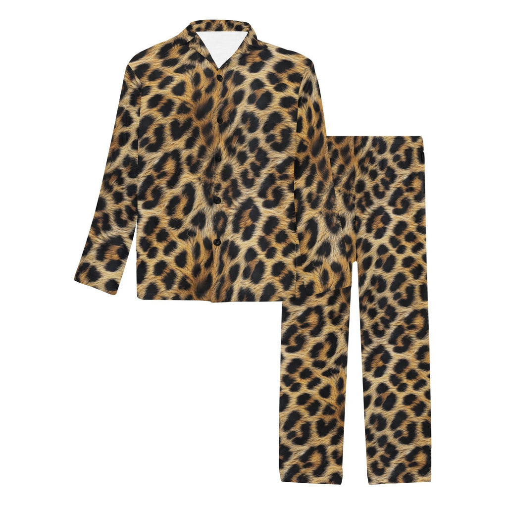 Baha Ranch Retro Pop Western Leopard Cowboy Pajamas by Baha Ranch Western Wear - product image 4