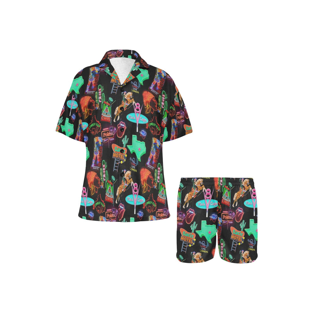 Baha Ranch Vegas Neon Women's Western Pajama Set by Baha Ranch Western Wear - product image 2