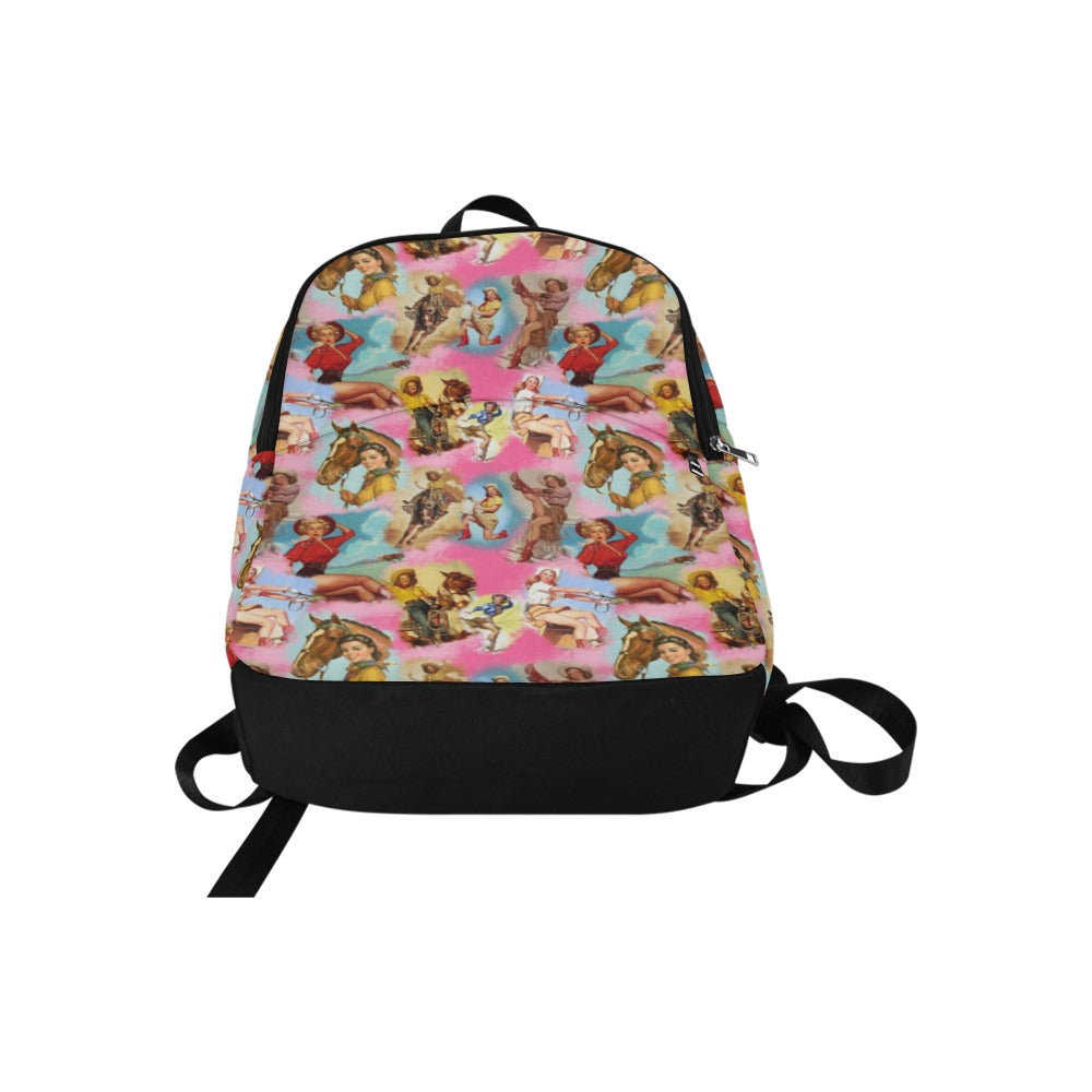 Baha Ranch Vintage Cowgirl Collage Backpack by Baha Ranch Western Wear - product image 6