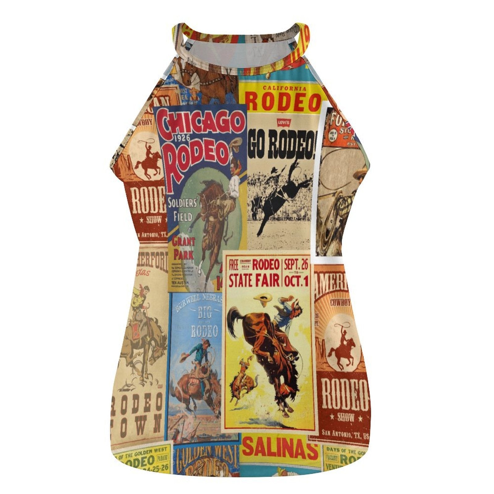 Baha Ranch New Vintage Rodeo Poster Tank Top by Baha Ranch Western Wear - product image 3