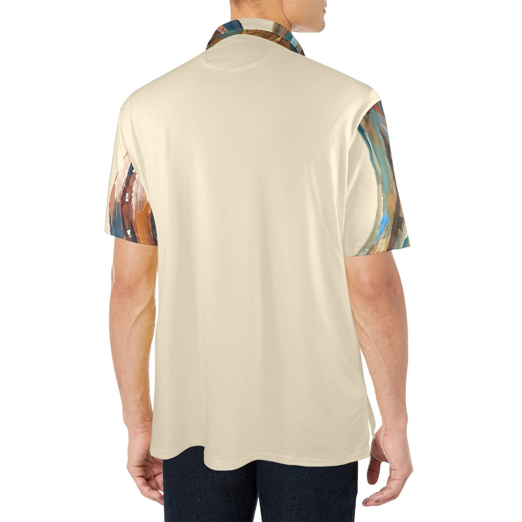 Baha Ranch Painted Horseshoe Polo Shirt by Baha Ranch Western Wear - product image 4