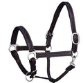ExionPro Triple Stitched Halter - Brass Nickel Hardware by Bridles & Reins