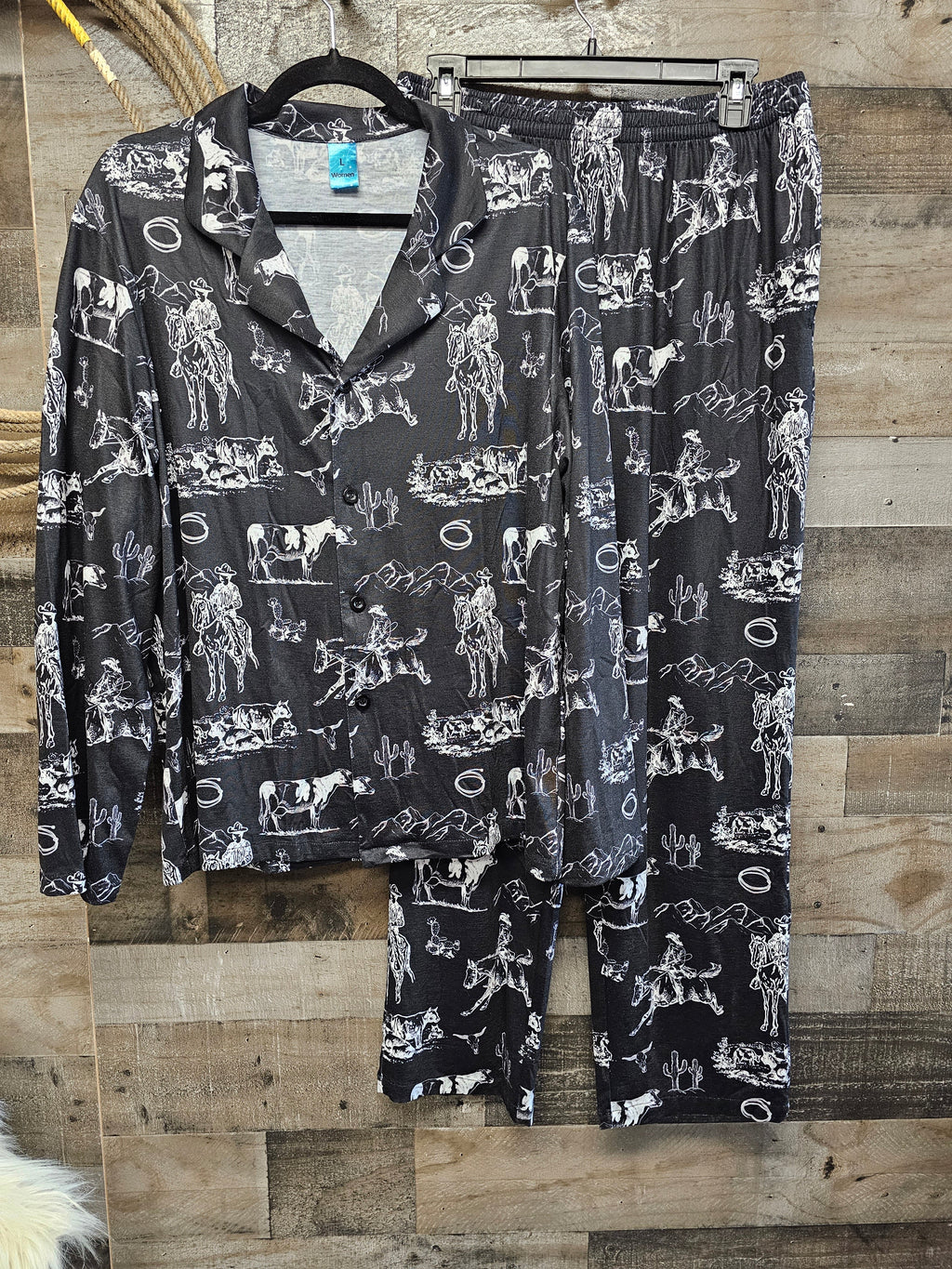 Baha Ranch Ranch Life Women's Western Pajama Set by Baha Ranch Western Wear - product image 2