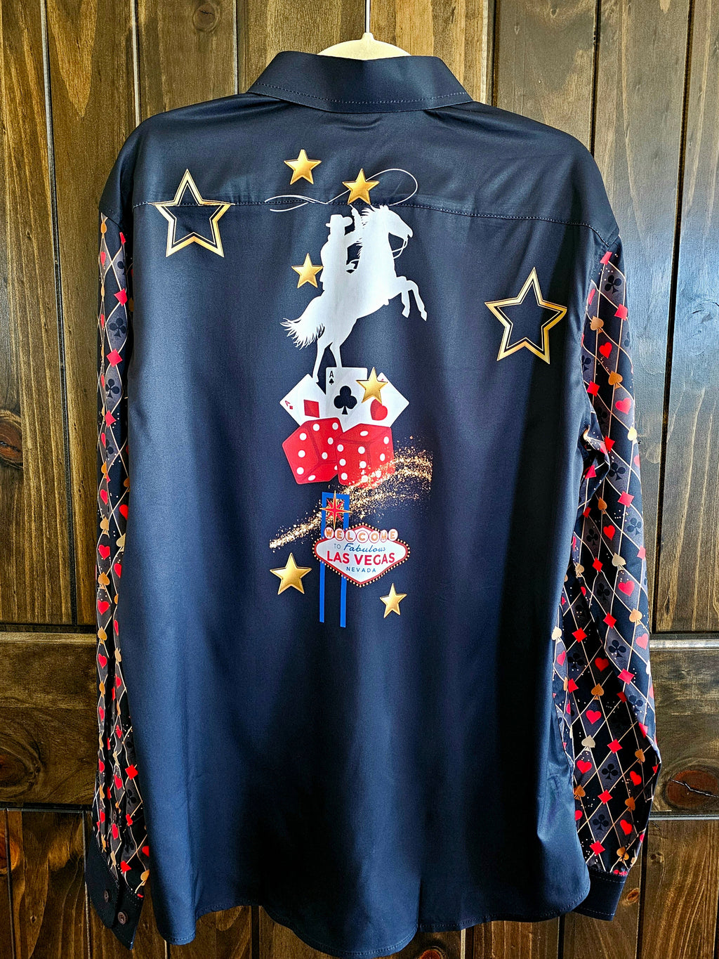 Baha Ranch Viva Las Vegas Rodeo Unisex Western Shirt by Baha Ranch Western Wear