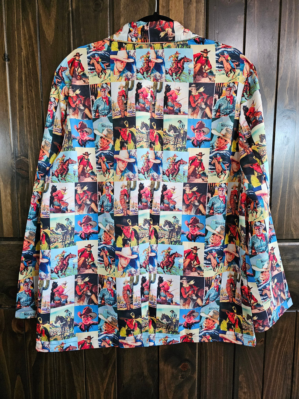 Baha Ranch Cowboy Collage Women's Western Blazer by Baha Ranch Western Wear - product image 2