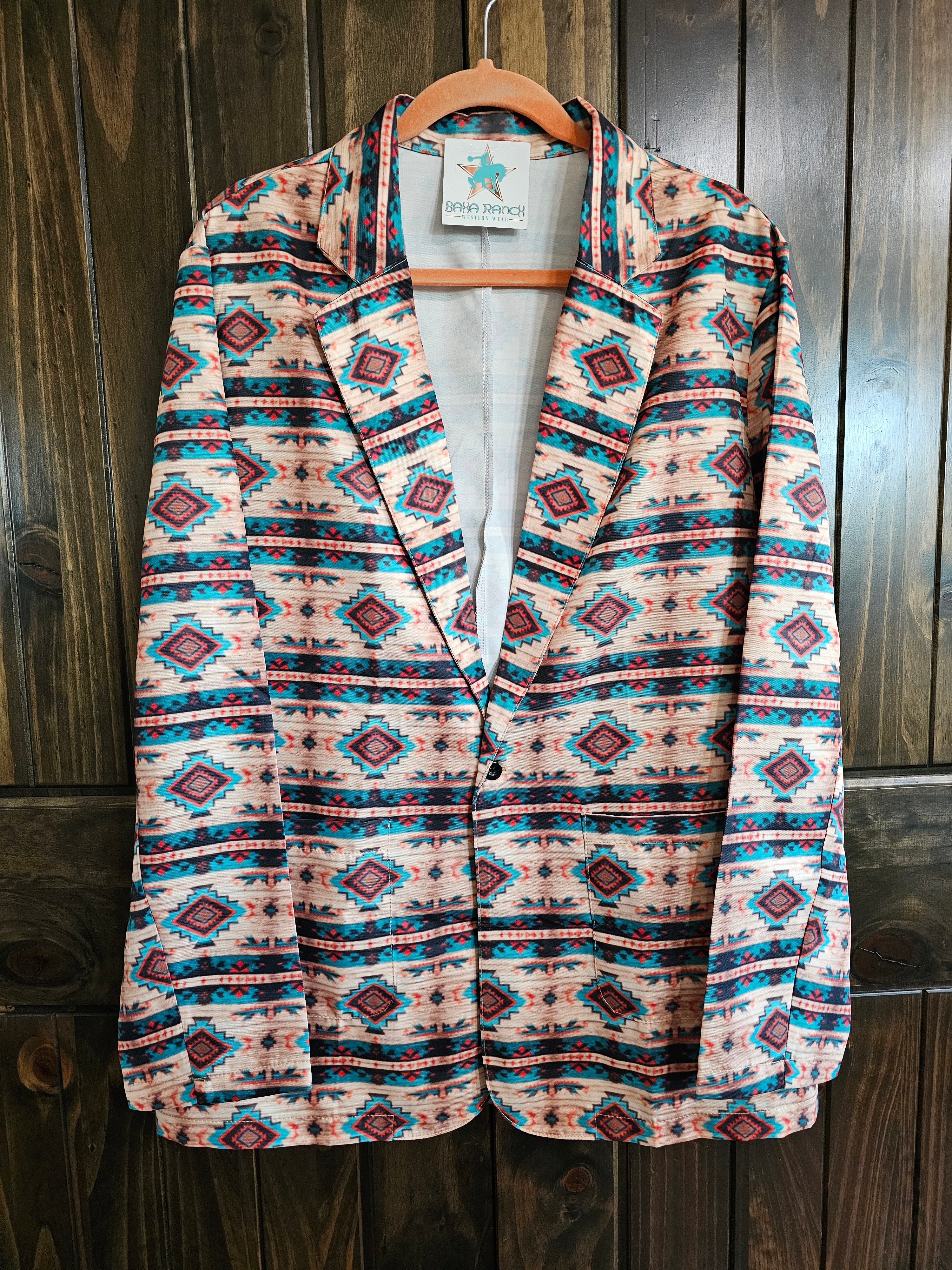 Baha Ranch Arizona Aztec Women's Blazer by Baha Ranch Western Wear