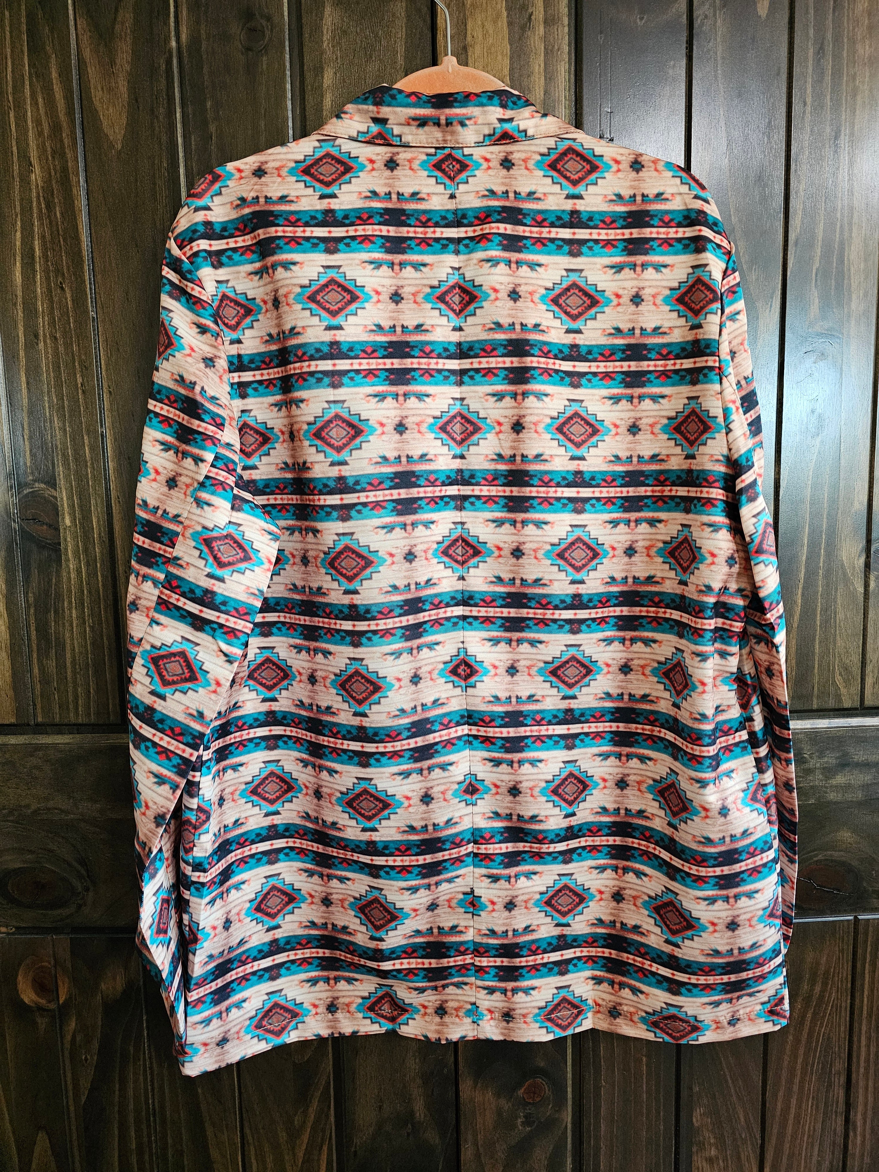 Baha Ranch Arizona Aztec Women's Blazer by Baha Ranch Western Wear - product image 4