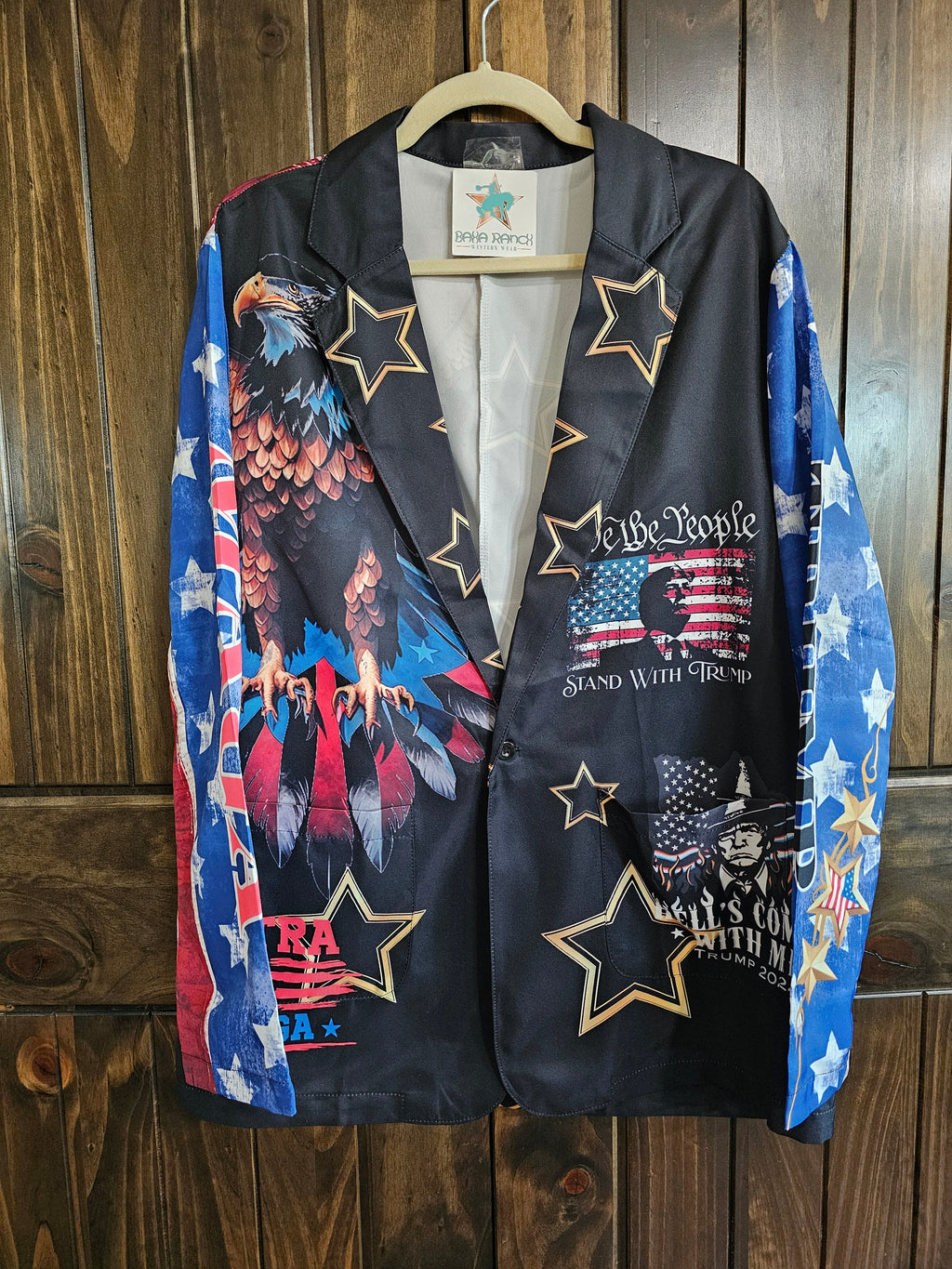 Baha Ranch Ultra Maga Trump Womens Blazer by Baha Ranch Western Wear