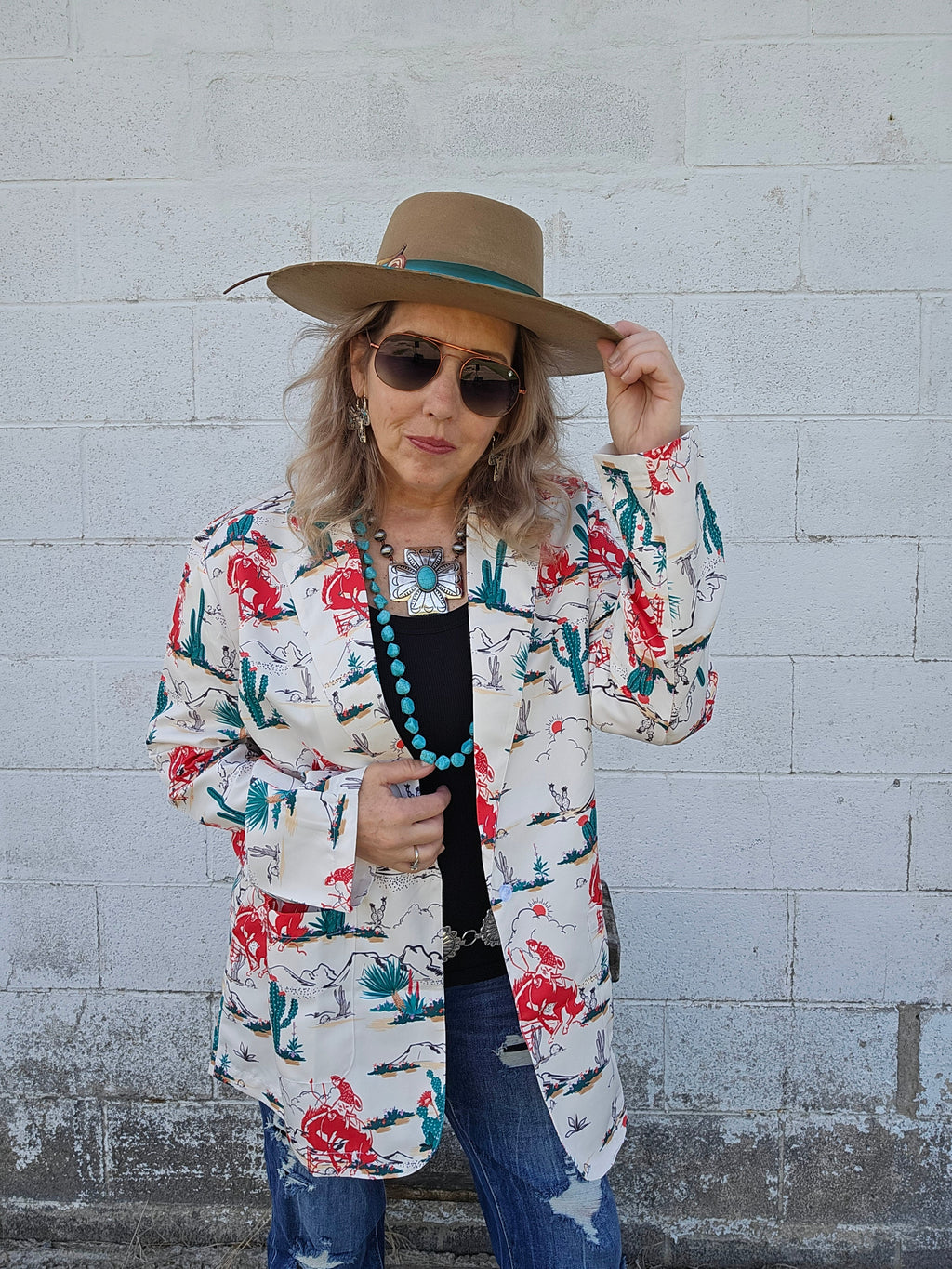 Baha Ranch Desert Rodeo Women's Western Blazer by Baha Ranch Western Wear - product image 5