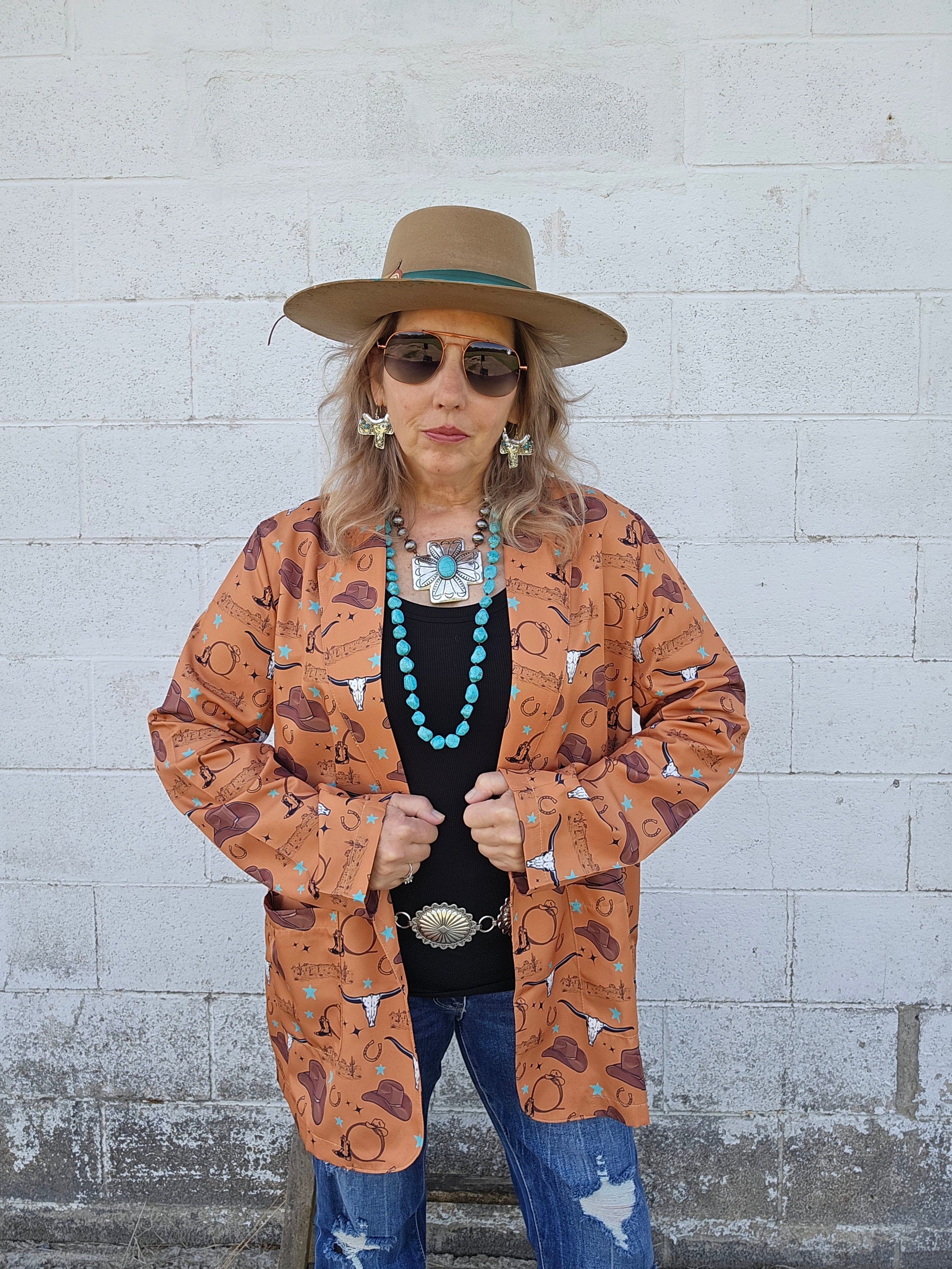 Baha Ranch Cowboy Things Womens Western Blazer by Baha Ranch Western Wear - product image 6