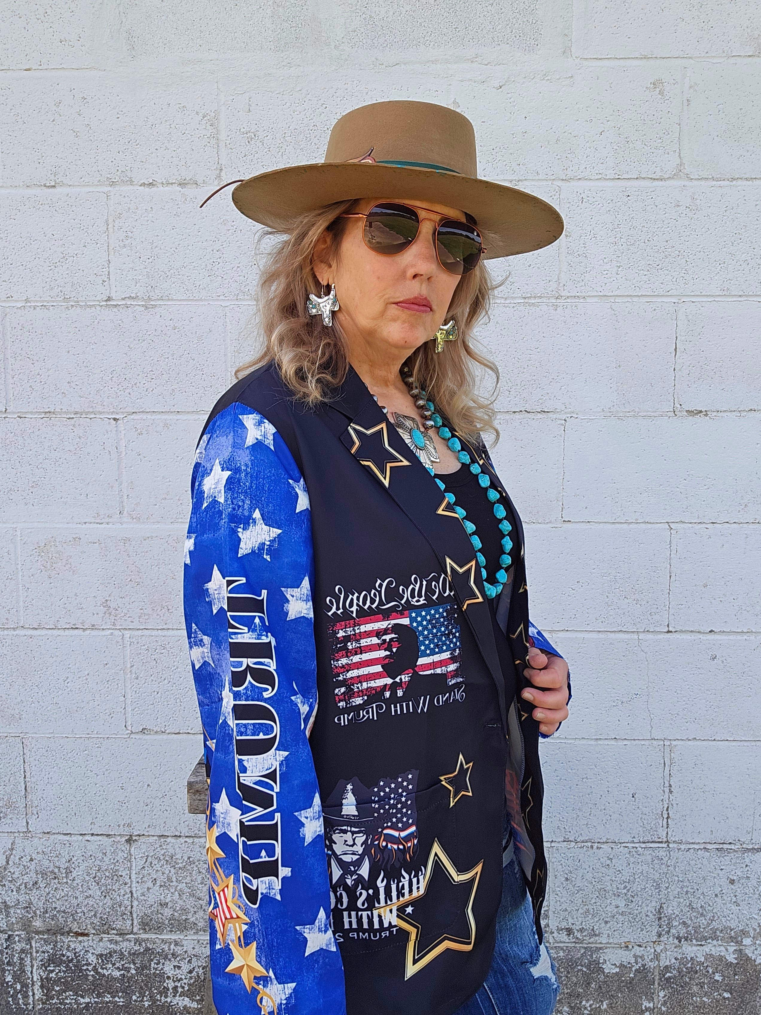 Baha Ranch Ultra Maga Trump Womens Blazer by Baha Ranch Western Wear - product image 12